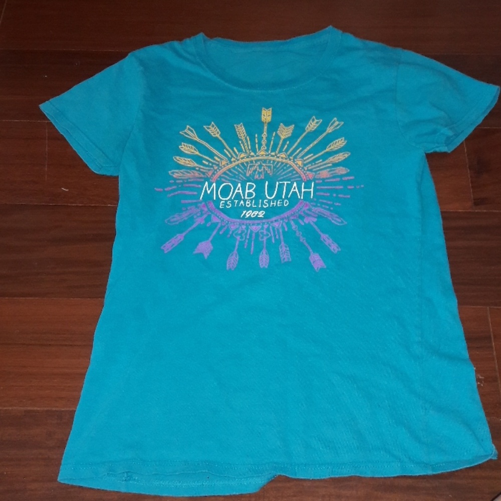 Blue Moab Utah shirt